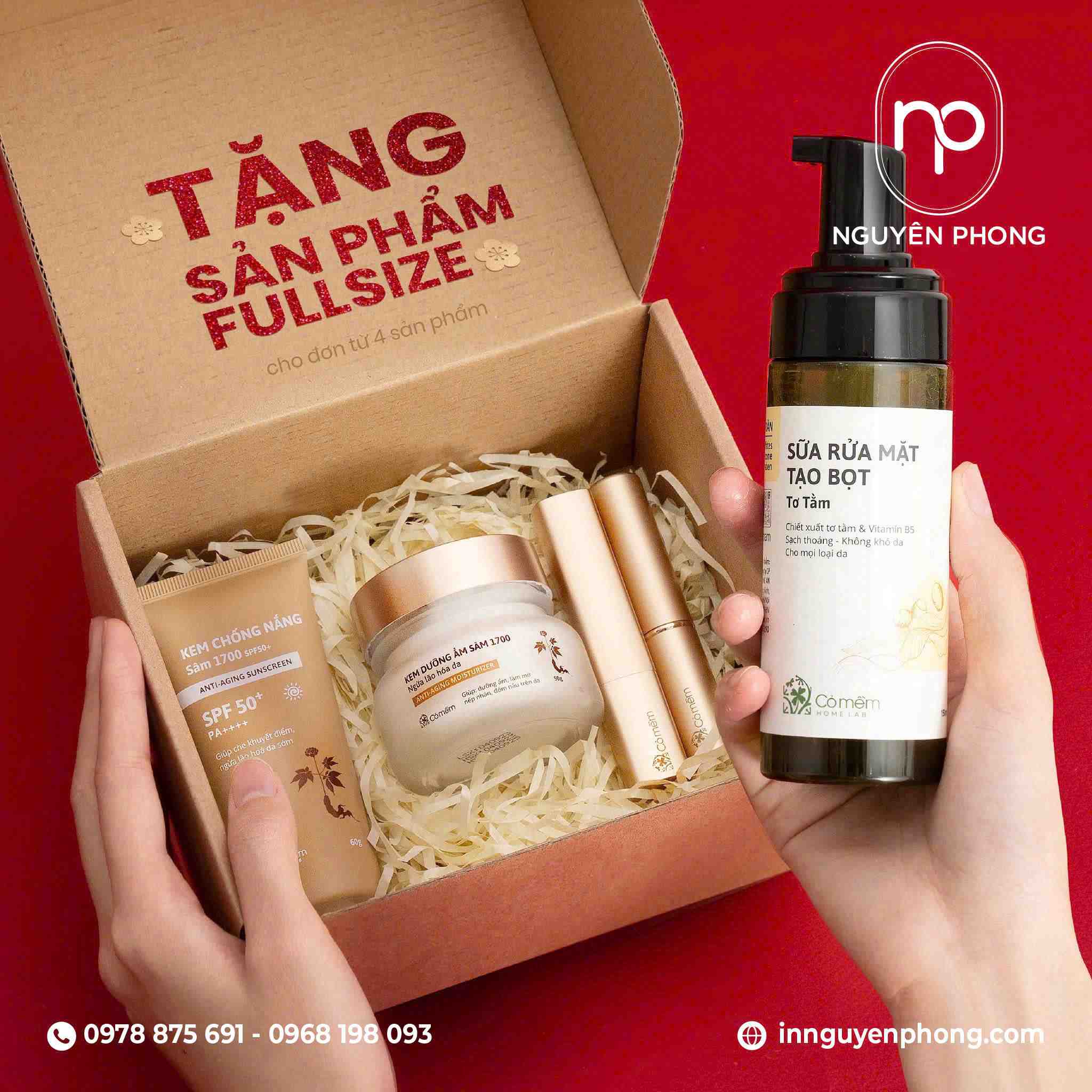 Mẫu hộp carton đựng mỹ phẩm
